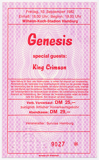 Poster Hamburg 1982