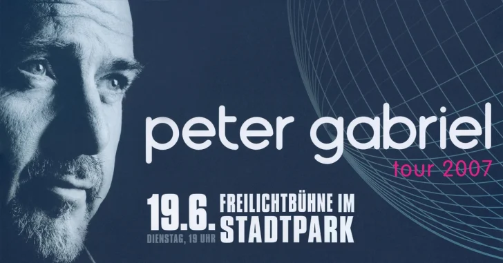 Peter Gabriel Hamburg Stadtpark 2007