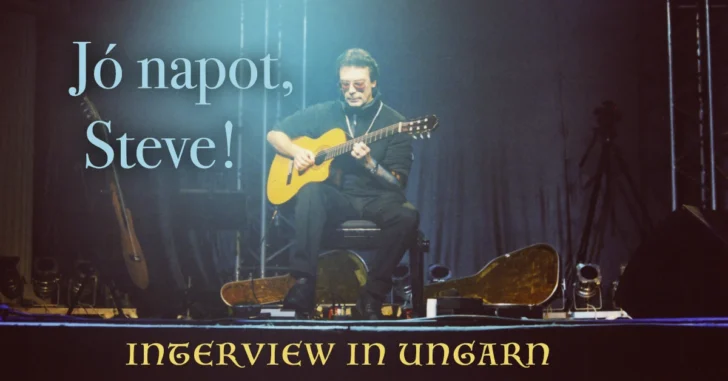 Steve Hackett Ein Interview in Ungarn