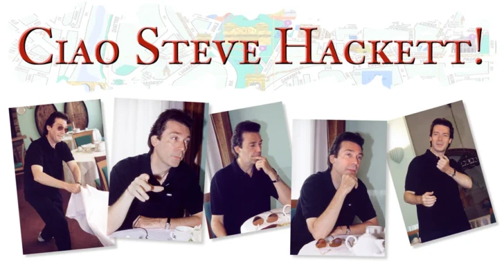 Steve Hackett Italien Interview