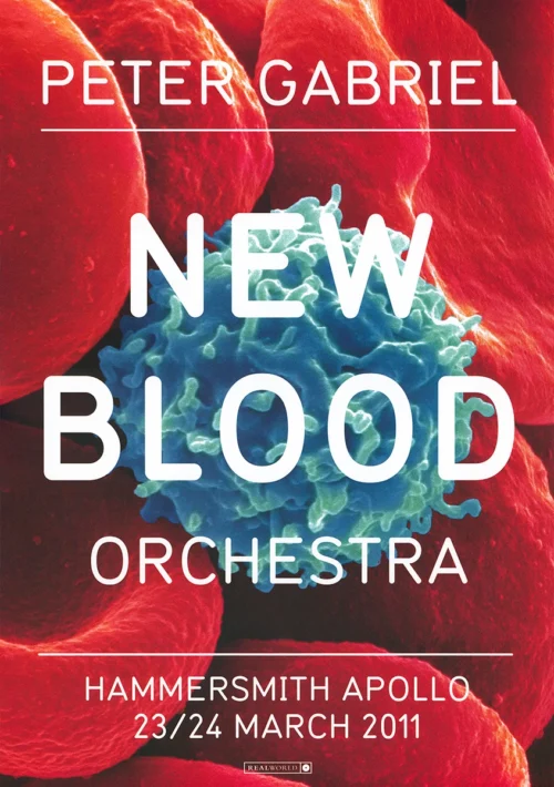 Konzertplakat New Blood Hammersmith Apollo