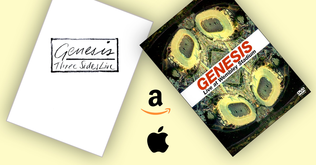 Genesis Konzertfilme Three Sides Live und Live At Wembley Stadium jetzt auf AppleTV und PrimeVideo