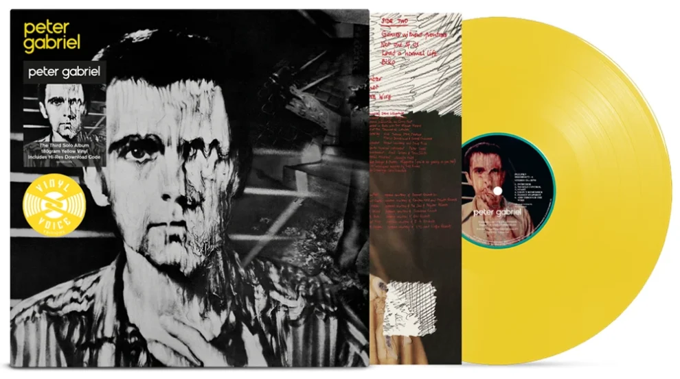 Peter Gabriel III Yellow Vinyl