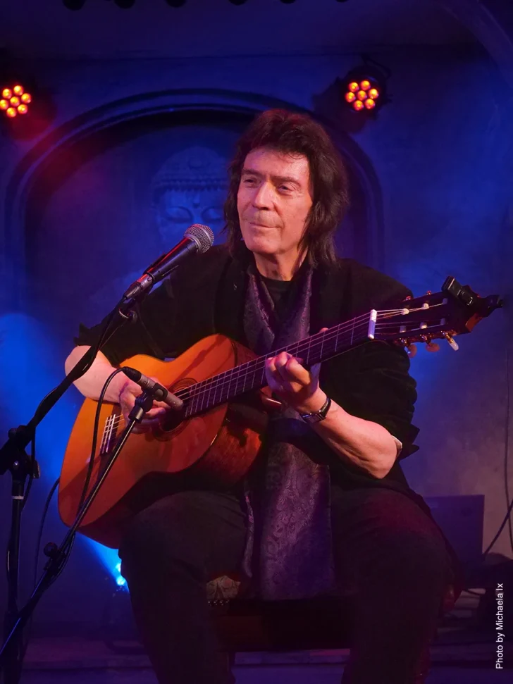 Steve Hackett im Trading Boundaries. Foto: Michaela Ix