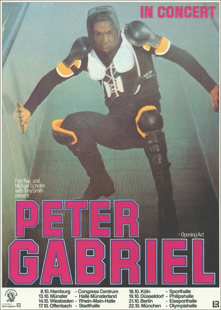 Peter Gabriel Tour 1977