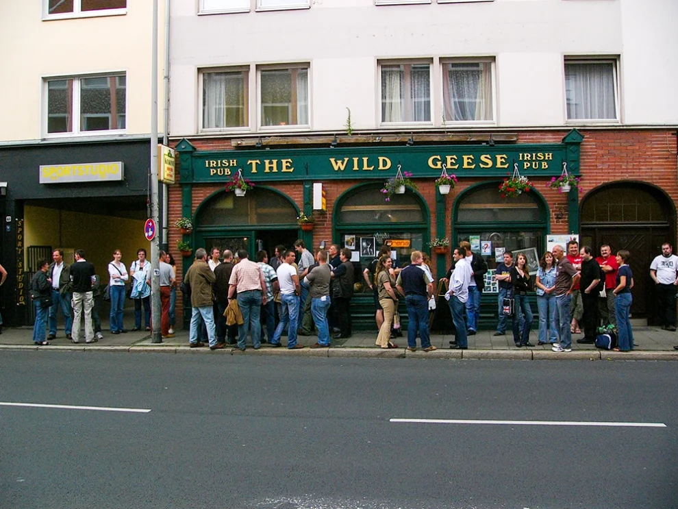 The Wild Geese Pub von außen