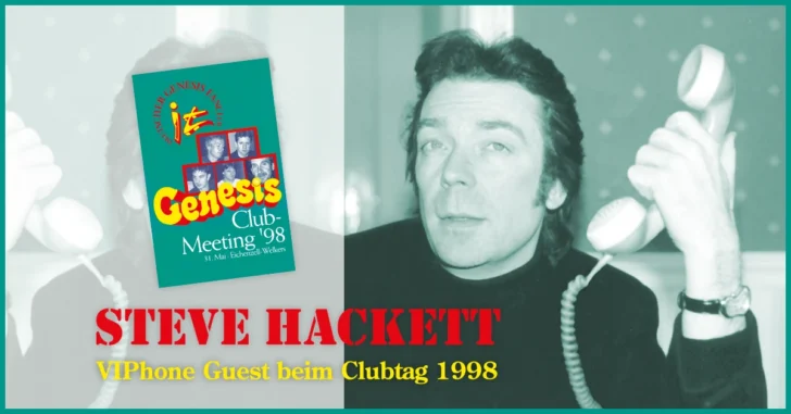 Steve Hackett Interview per Telefon beim Meeting 1998