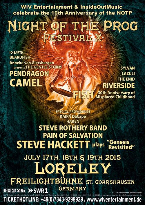 Steve Hackett beim X. Night Of The Prog Festival!