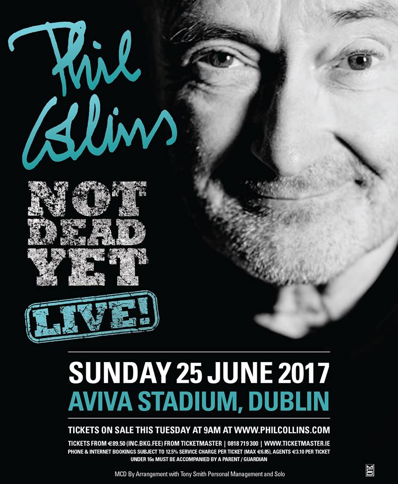 Phil Collins: Weiteres Konzert in Dublin