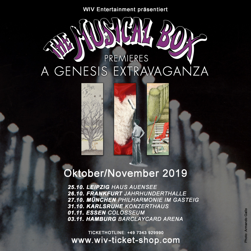 The Musical Box: Mehr "Genesis Extravaganza" 2019