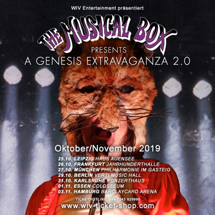 The Musical Box: Neue Infos zur Extravaganza Tour 2.0