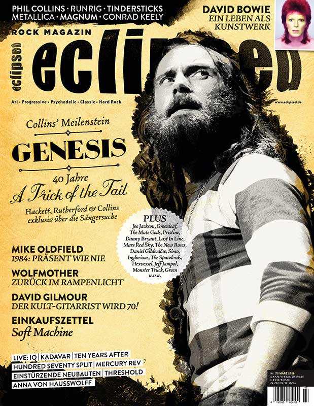 Genesis: Cover-Story in neuer "eclipsed" Ausgabe