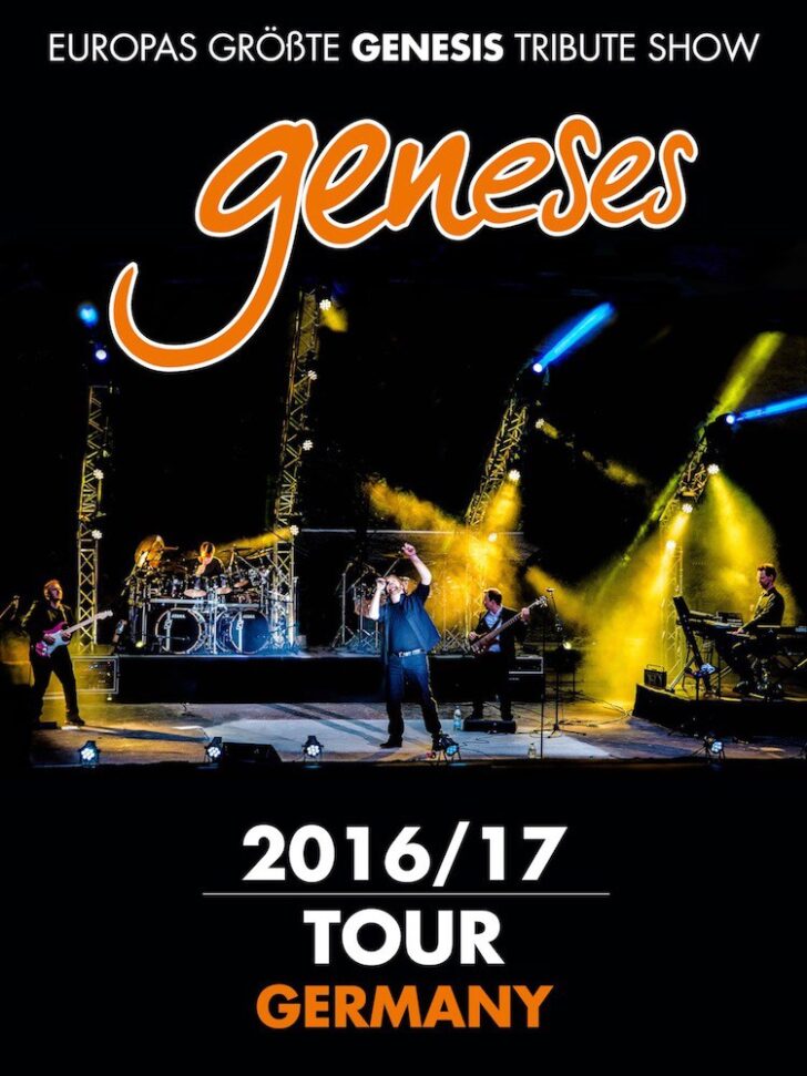 Tribute-Band "GENESES": Tour 2016 / 2017