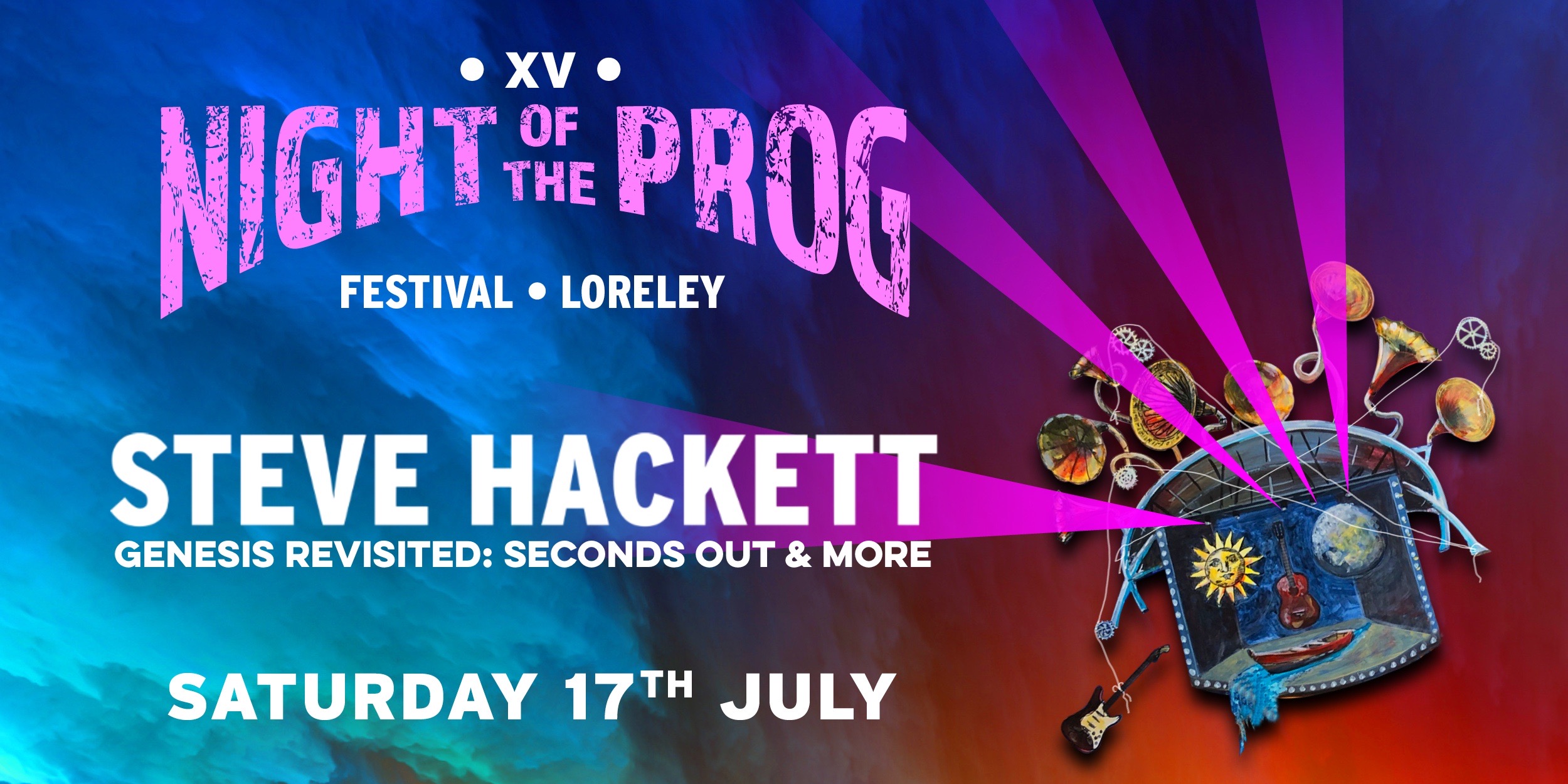 Steve Hackett: Headliner beim Night Of The Prog 2021