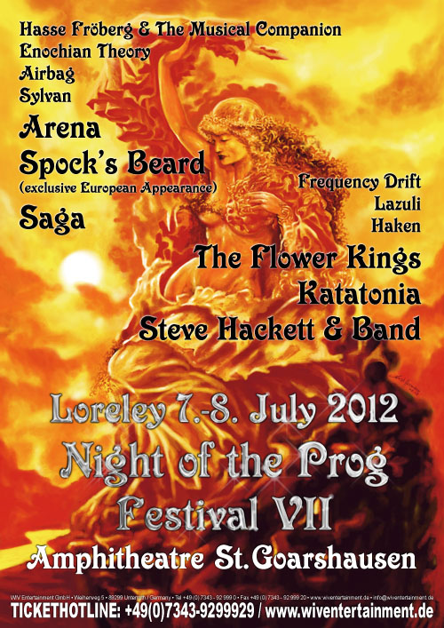 Night of the Prog VII: Steve Hackett dabei!