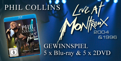 5 x Phil Collins - Live At Montreux 2DVD & Blu-ray