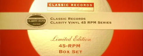 Classic Records: 45rpm 4-LP Vinyl Special