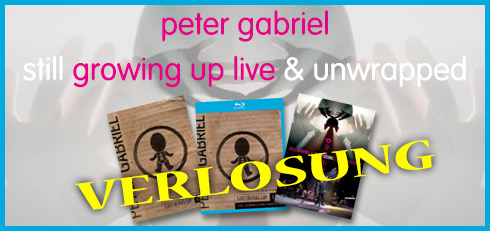 Verlosung: Growing Up & Still Growing Up Live (Peter Gabriel)