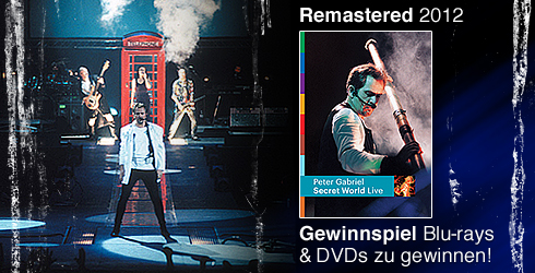 5 x Peter Gabriel - Secret World Live - DVD und Blu-ray