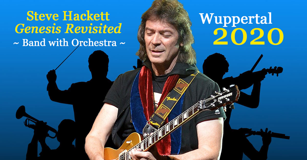 Steve Hackett: Orchester-Shows in Wuppertal 2020