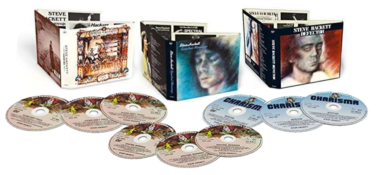 Steve Hackett: Frühe Alben als 2CD/DVD mit 5.1 Sound