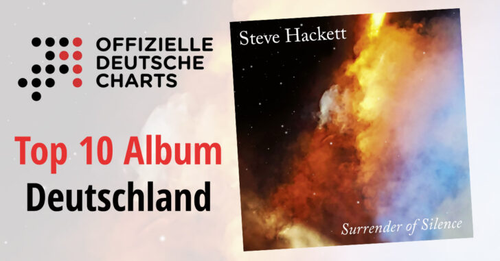 Steve Hackett: "Surrender Of Silence" erreicht Top 10!