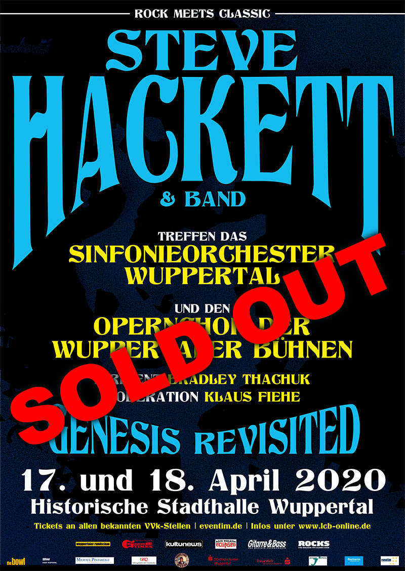 Steve Hackett: Orchester-Shows in Wuppertal ausverkauft